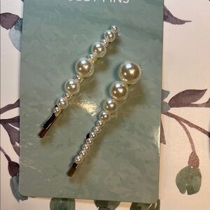 Elegant Pearl Hair Pins